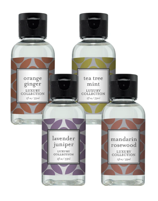 Rainbow Vacuum Luxury Fragrance 4 Pack assorted GENUINE RAINBOW PRODUCT