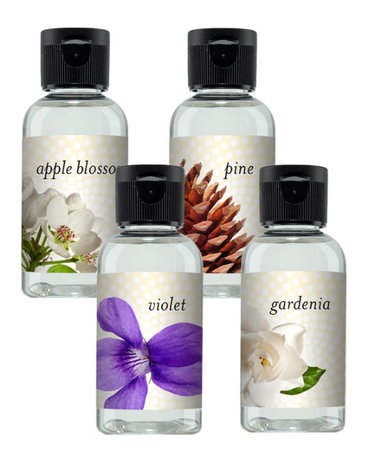Rainbow Vacuum 4 Pack Fragrances Apple Blossom, Violet, Pine, Gardenia GENUINE RAINBOW PRODUCT