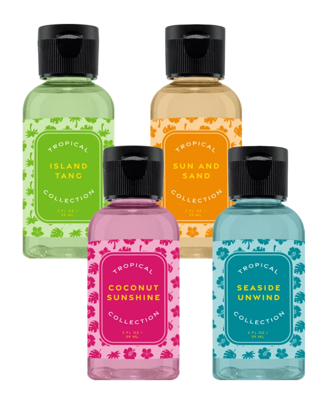 Rainbow Vacuum Summer Fragrance Collection 4 Pack assorted Genuine Rainbow Product