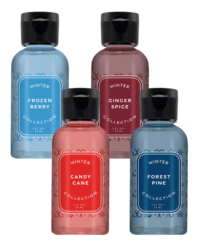 Rainbow Vacuum Winter Collection Fragrance 4 Pack assorted Genuine Rainbow Product