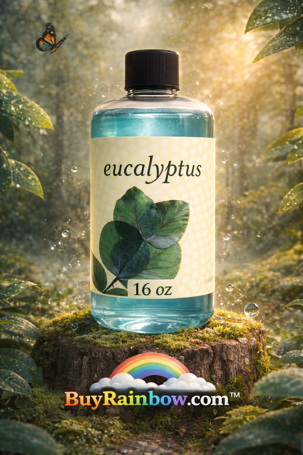 Rainbow Eucalyptus Fragrance Solution 16 oz GENUINE RAINBOW PRODUCT